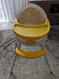 Kinderkraft Seed TUTTI Krzesełko do karmienia 4w1 yellow