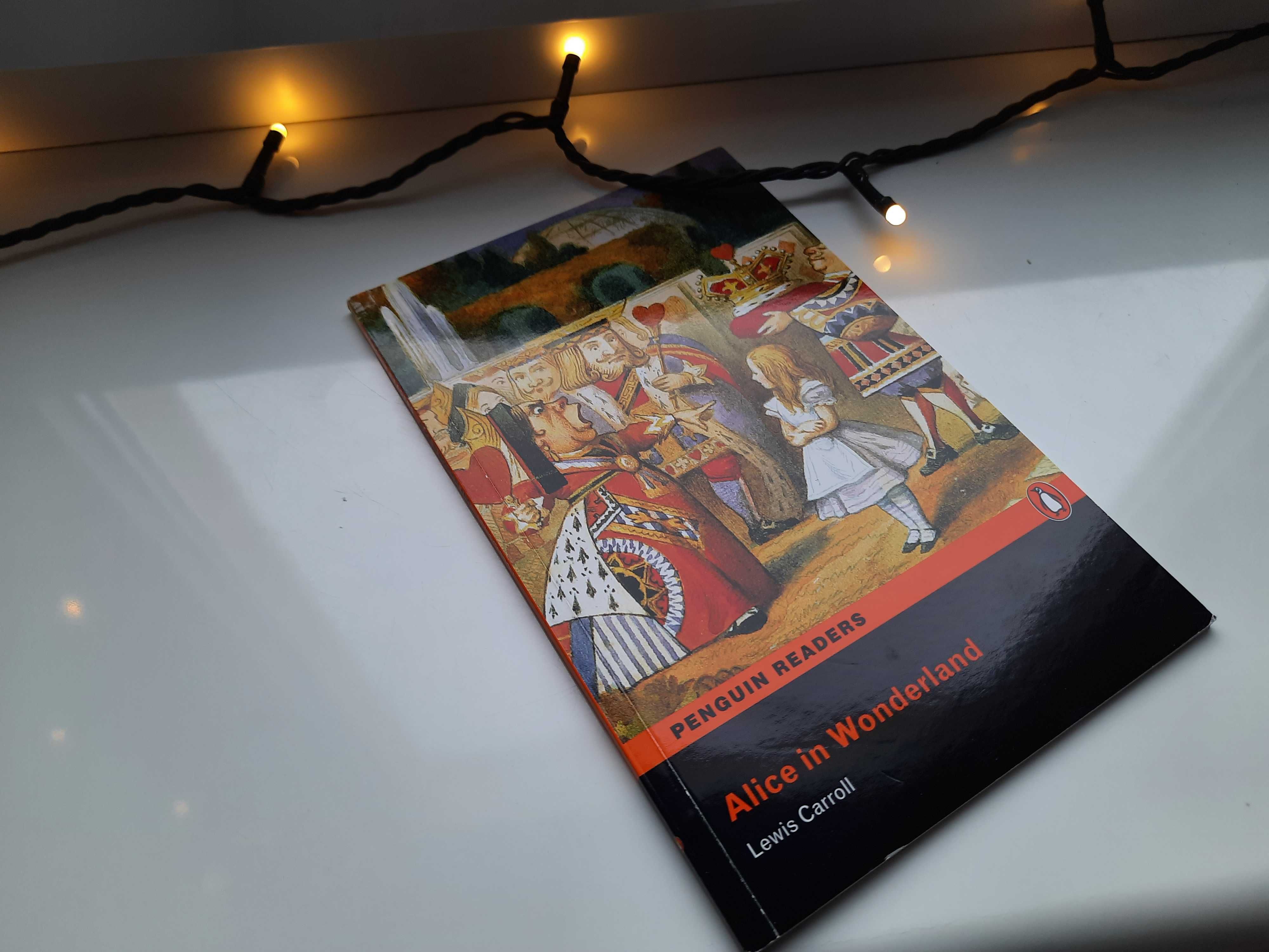 Penguin Readers "Alice in Wonderland" L.Caroll po angielsku z ćw.