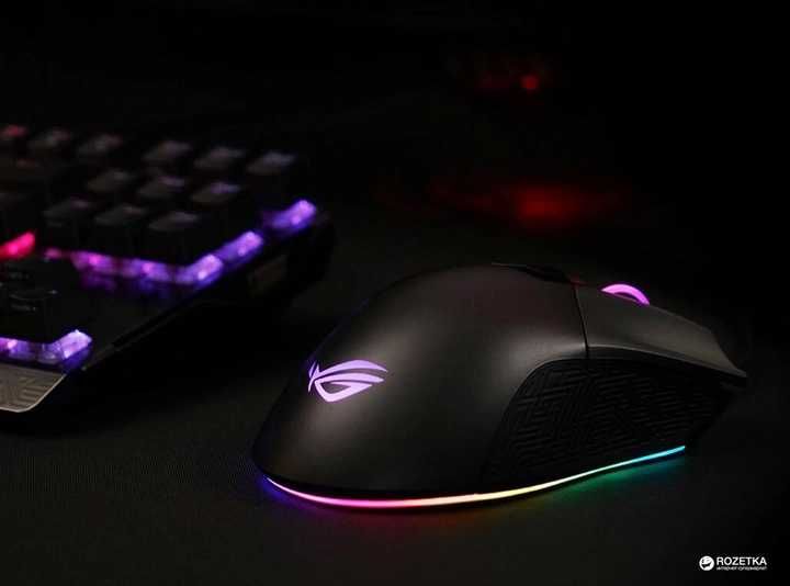 Миша ASUS ROG Gladius II Origin Black (90MP00U1-B0UA00)