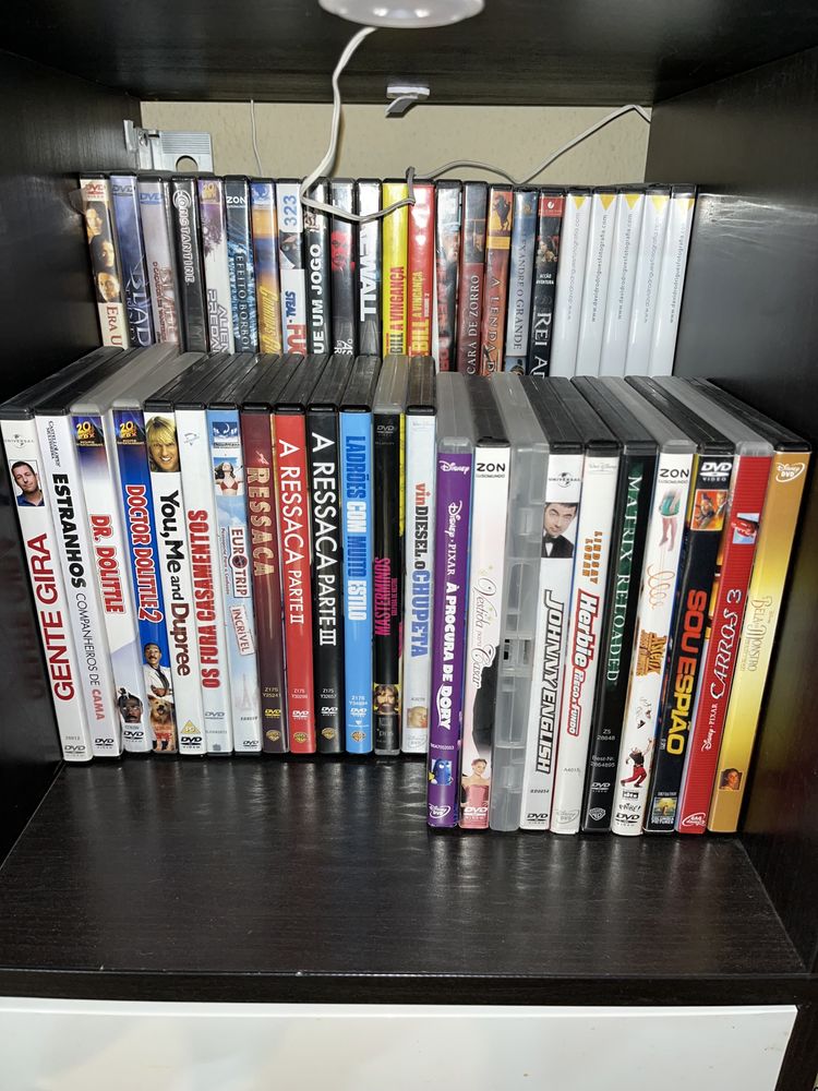 DVD novos e usados