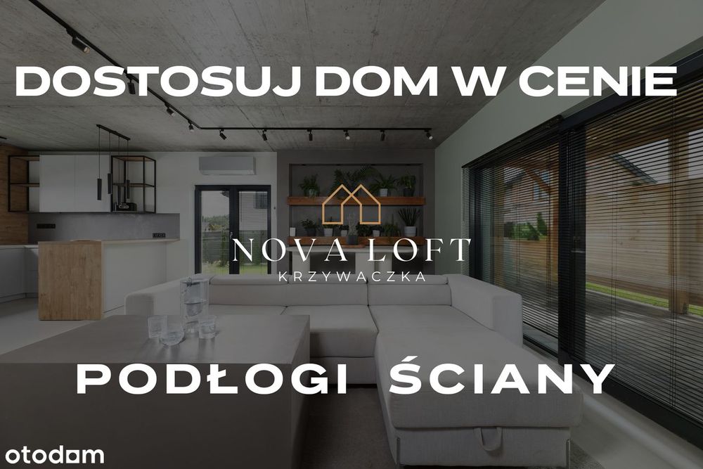Dom w Krzywaczce | siłownia, działka, bez prowizji | NOVA LOFT | EN UA