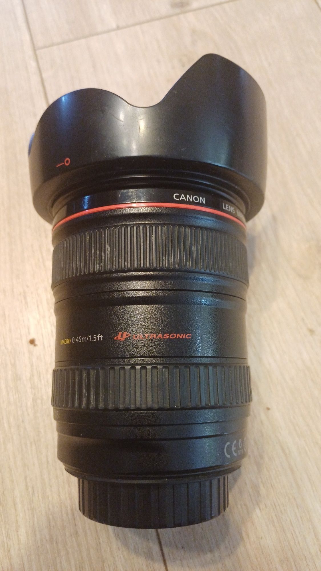 Canon EF 24-105mm f/4L IS USM + filtr Benro UV | bdb stan