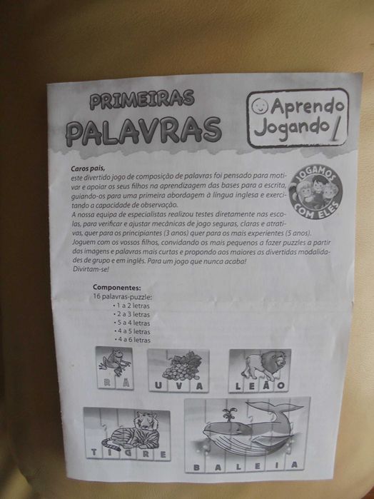 jogo educativo para criança primeiras palavras
