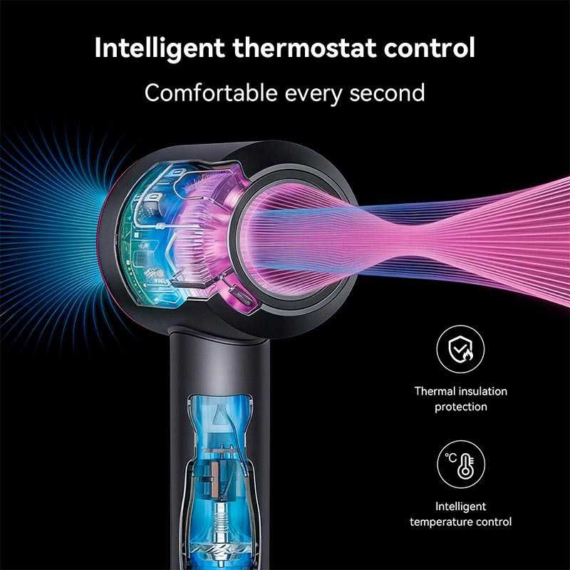 Фен HOCO DAR31 1500W Wave high-speed negative ion hair care hair dryer