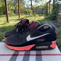 Кроссовки Nike Air Max 90 Black/Red, 40 размер, Оригинал