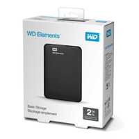 Зовнішній жорсткий диск 2.5" USB 2.0TB WD Elements Portable Black