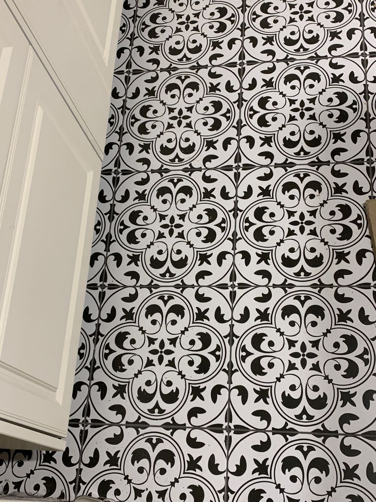 Gres szkliwiony patchwork concept