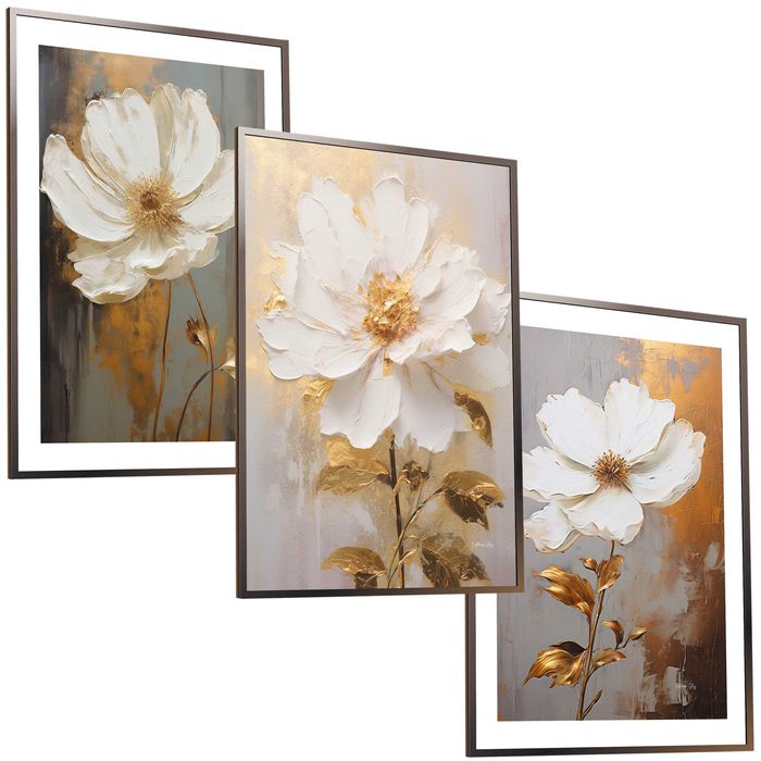 30x40 obrazy w ramie plakaty ramka KWIATY SZTUKA BOHO NOWOCZESNY BOHO