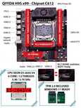 Combo Motherboard x99 H9S + Xeon E5 2643 v4 + TPM 2.0
