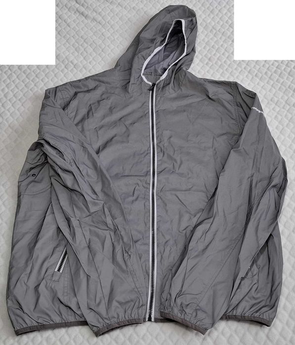 Kurtka z kapturem, wiatrówka, odblaskowa, Clique, XXL (Odzież)