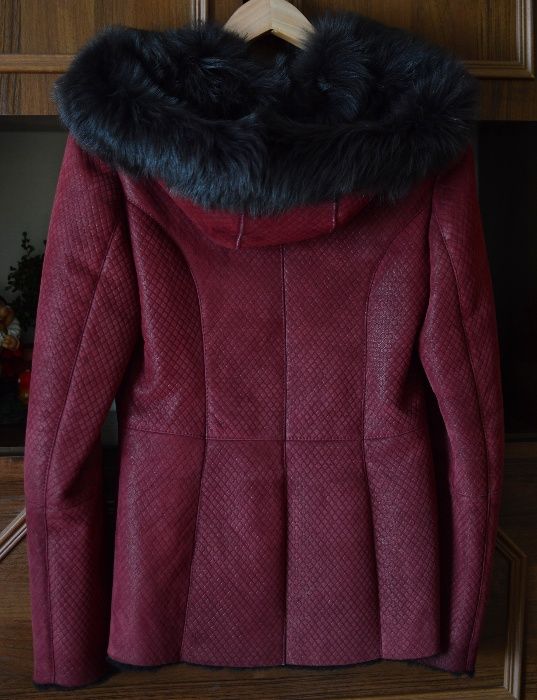 Натуральная дубленка. 44 размер.