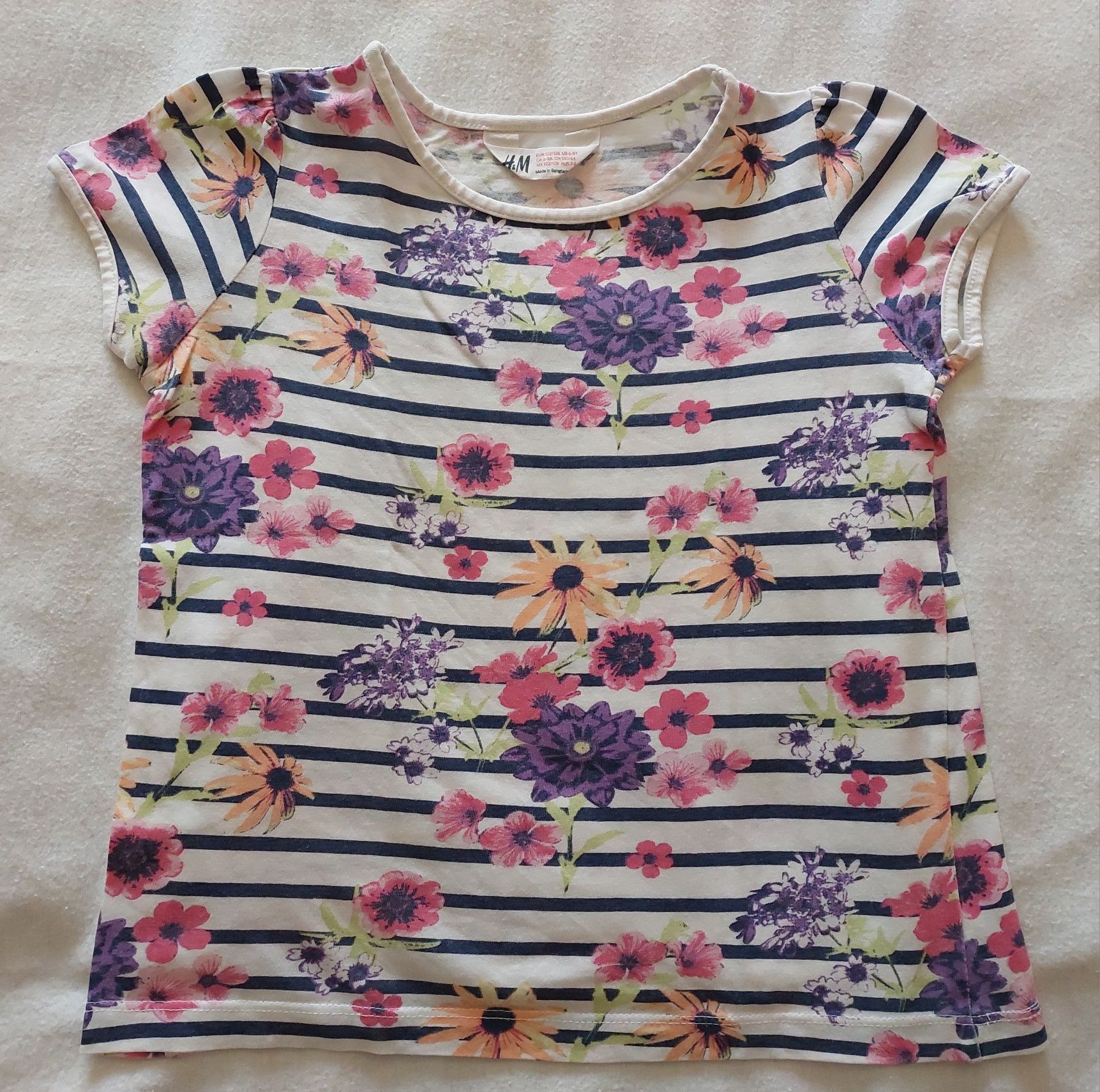 Lote 5 T-Shirts Estampadas, 7-8 A