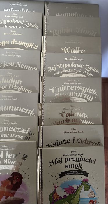 Zlota kolejka bajek Disney