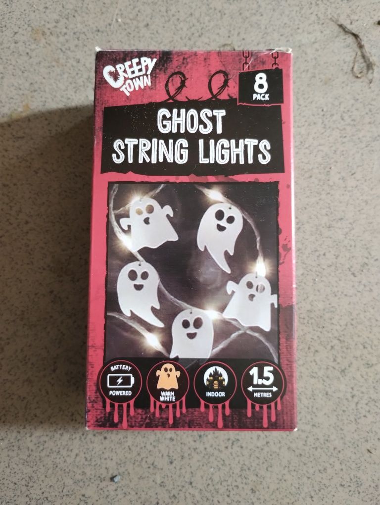 Lampki na Halloween