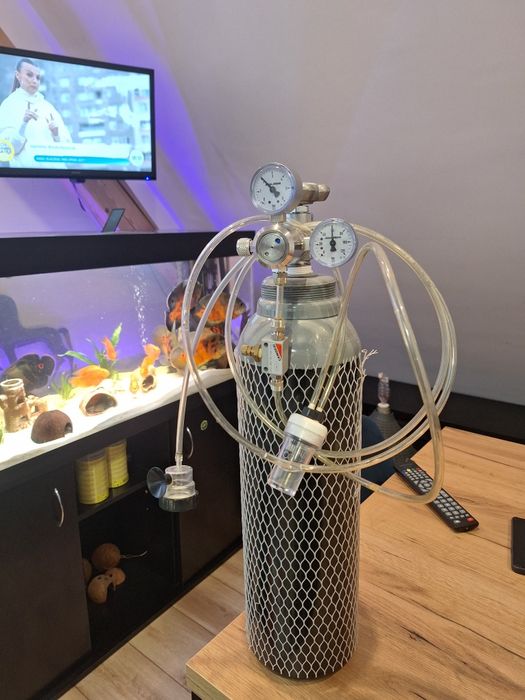 Butla co2   akwarium