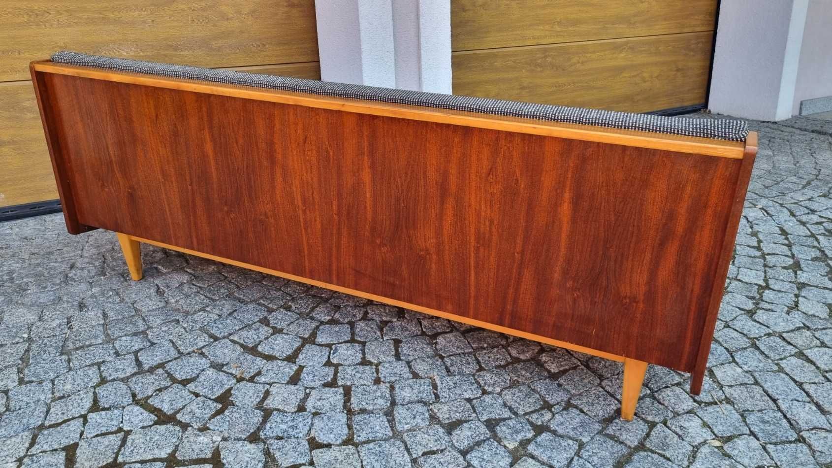 Dwustronna Czechosłowacka Sofa vintage design PRL