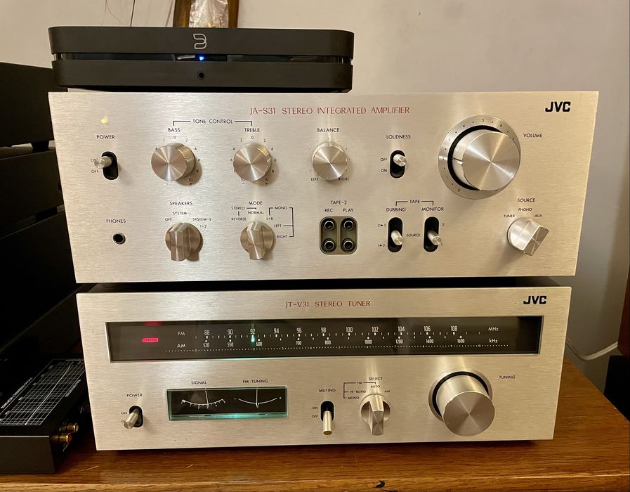 VICTOR JVC JA-S31 + JT-V31 zestaw stereo vintage stan idealny