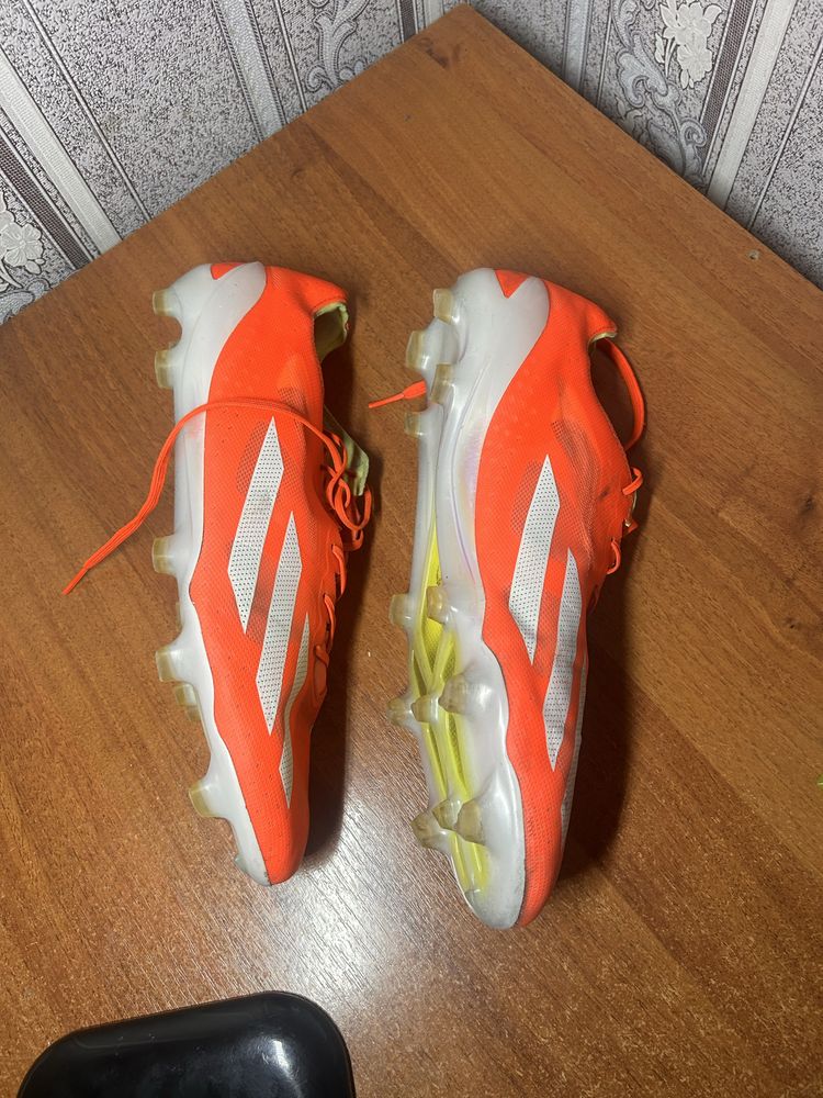 Оригінал! Професійні копочки Adidas X Crazyfast+ FG,розмір47 1/3 (30,5