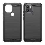 Carbon Case etui do Xiaomi Redmi A1+ elastyczny silikonowy karbonowy p