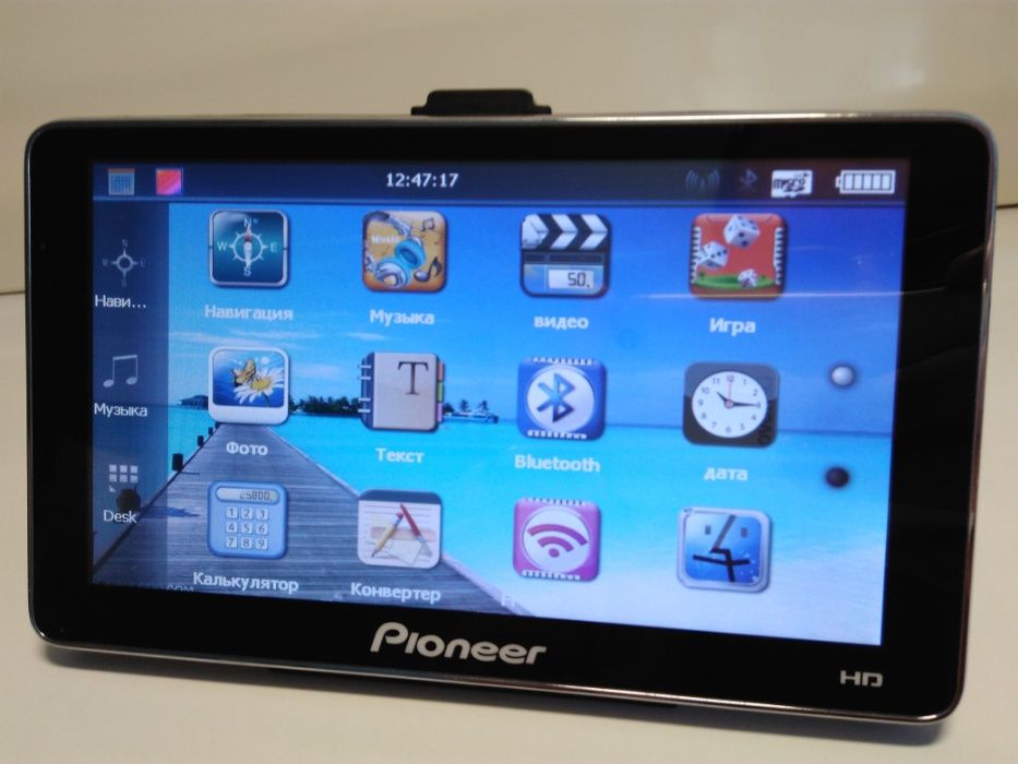 Автомобільний навігатор PIONEER 7 дюймів. Navitel / IGO Truck 2025