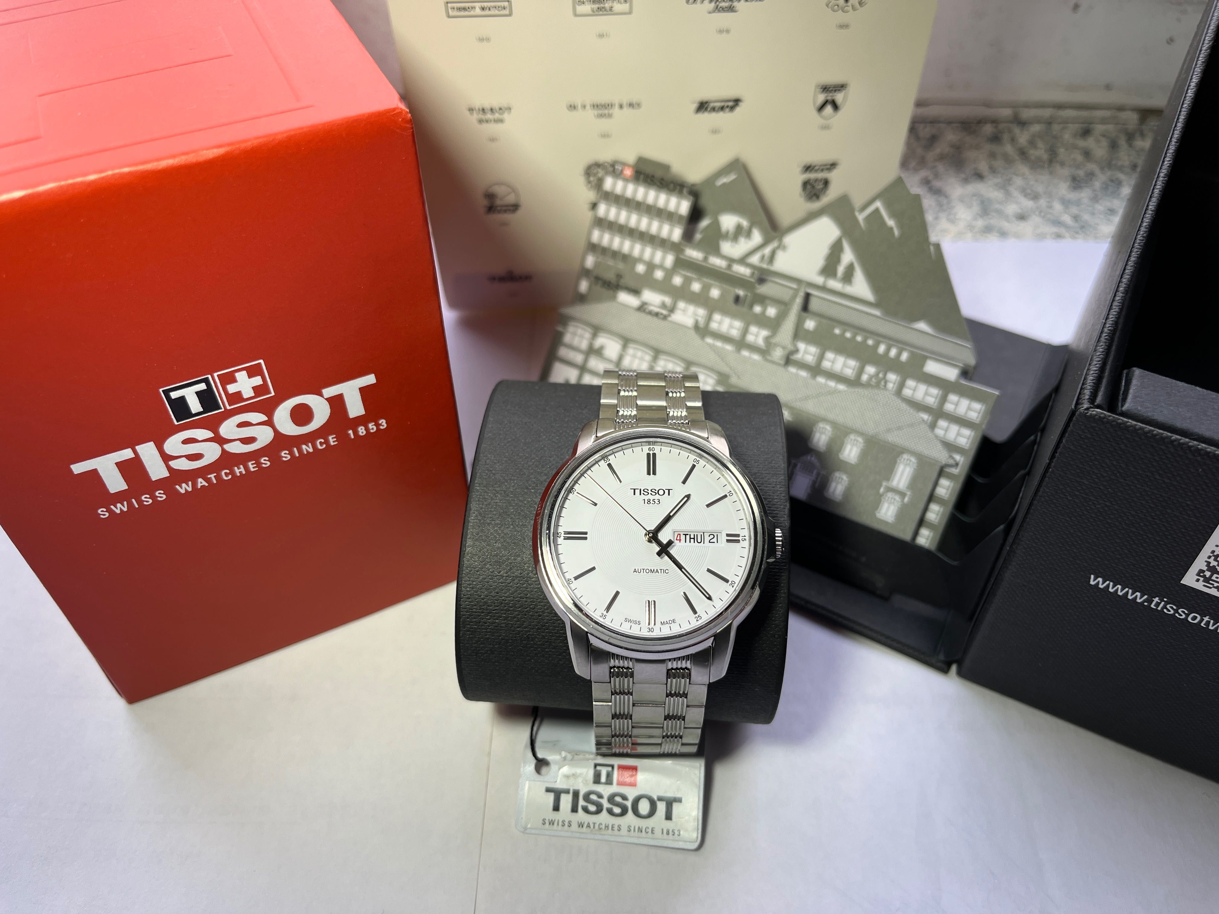 Механика‼️часы Tissot Automatics III T0654071103100