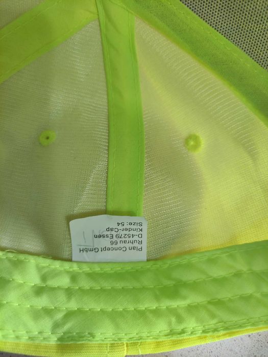 Czapka z daszkiem bejsbolówka drogowa odblaskowa r. M-L nowa