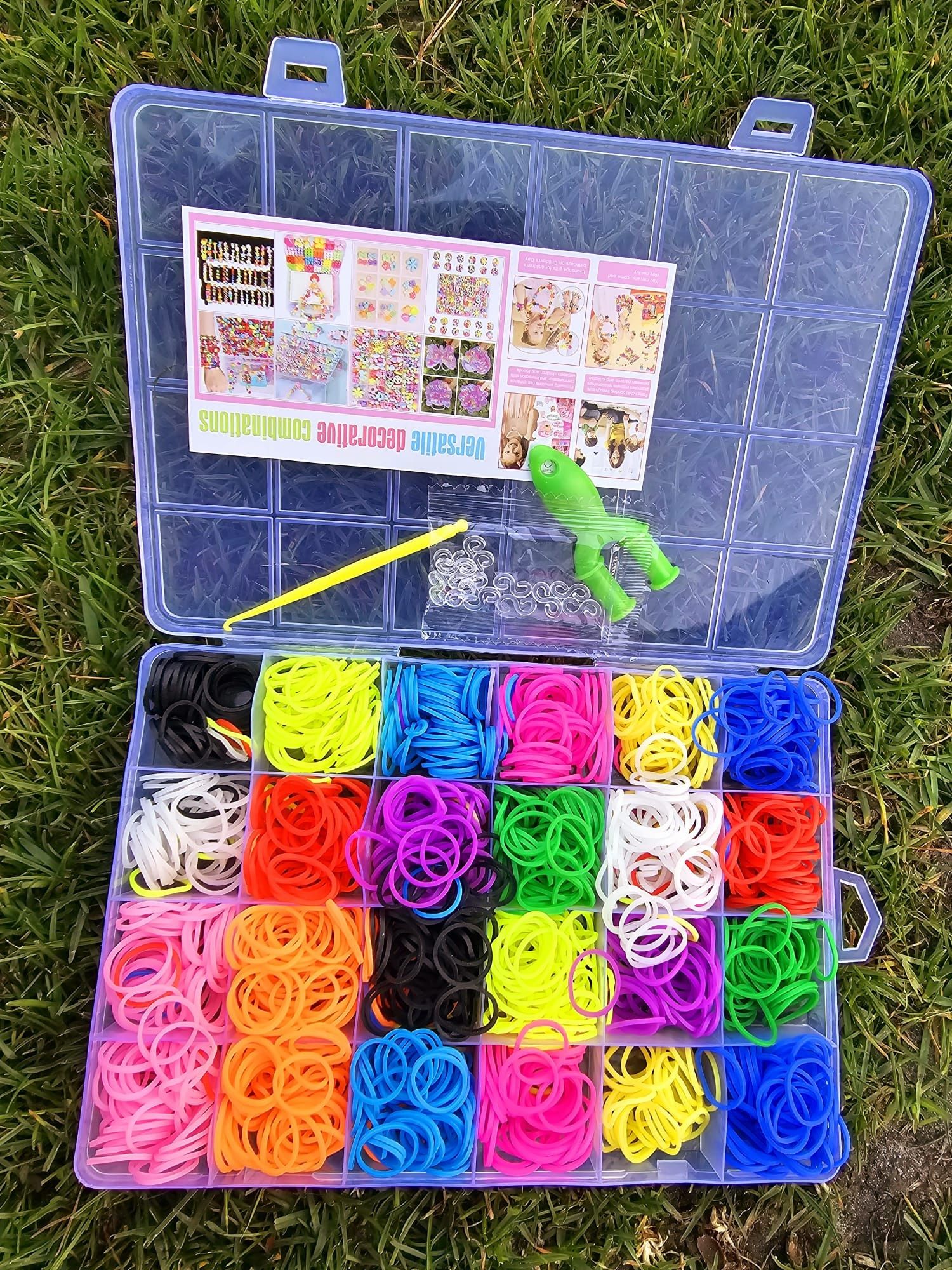 Nowy zestaw gumek do zaplatania Loombands - zabawki