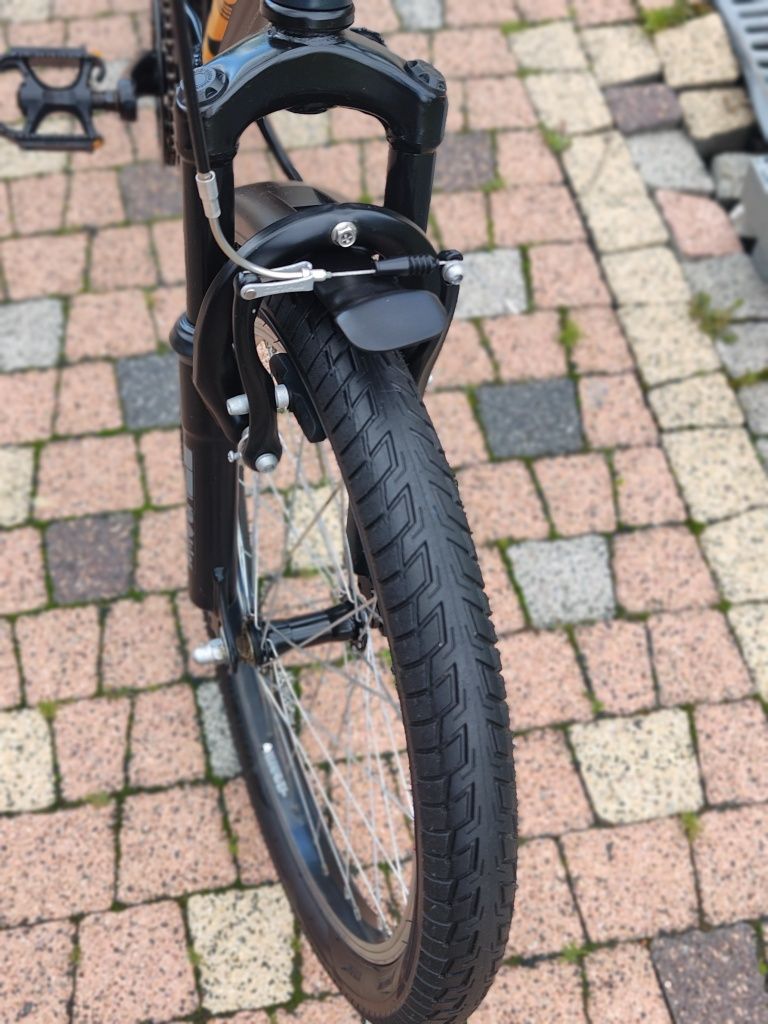 Rower alu 20 DBS INTRUDER /Koła 20"/rama 12"/ Shimano 6 / Amortyzator