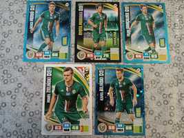 Karty ekstraklasa 2016 Śląsk Wrocław 2017 panini