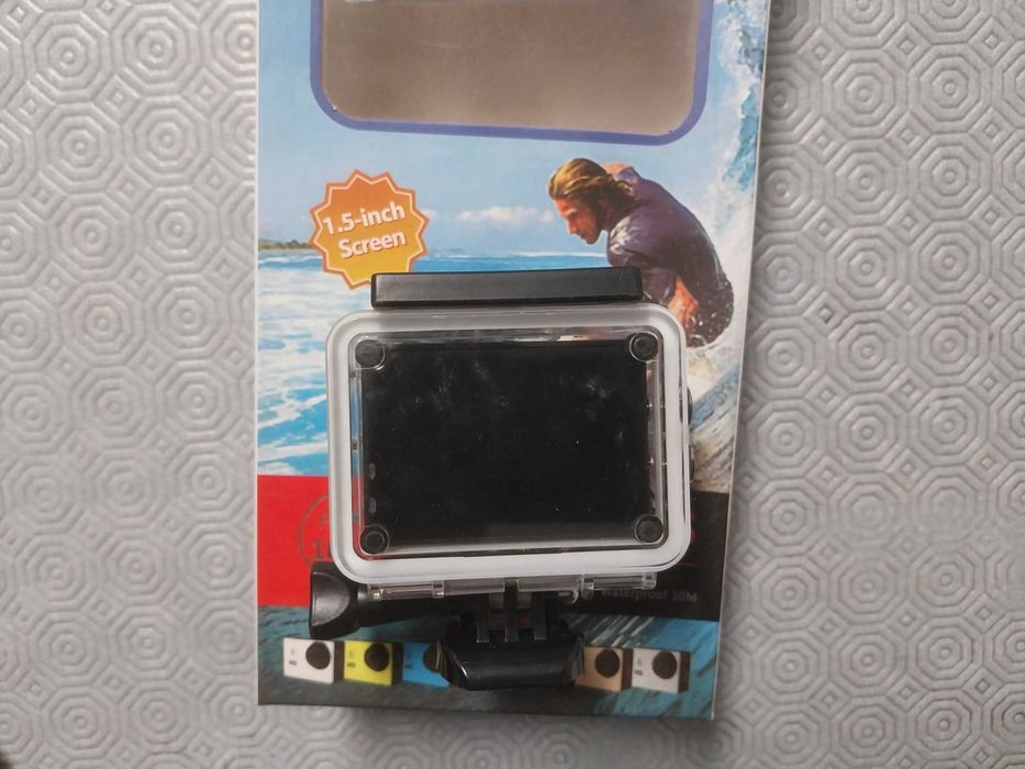 Câmara Fotográfica - Filmar á prova de água