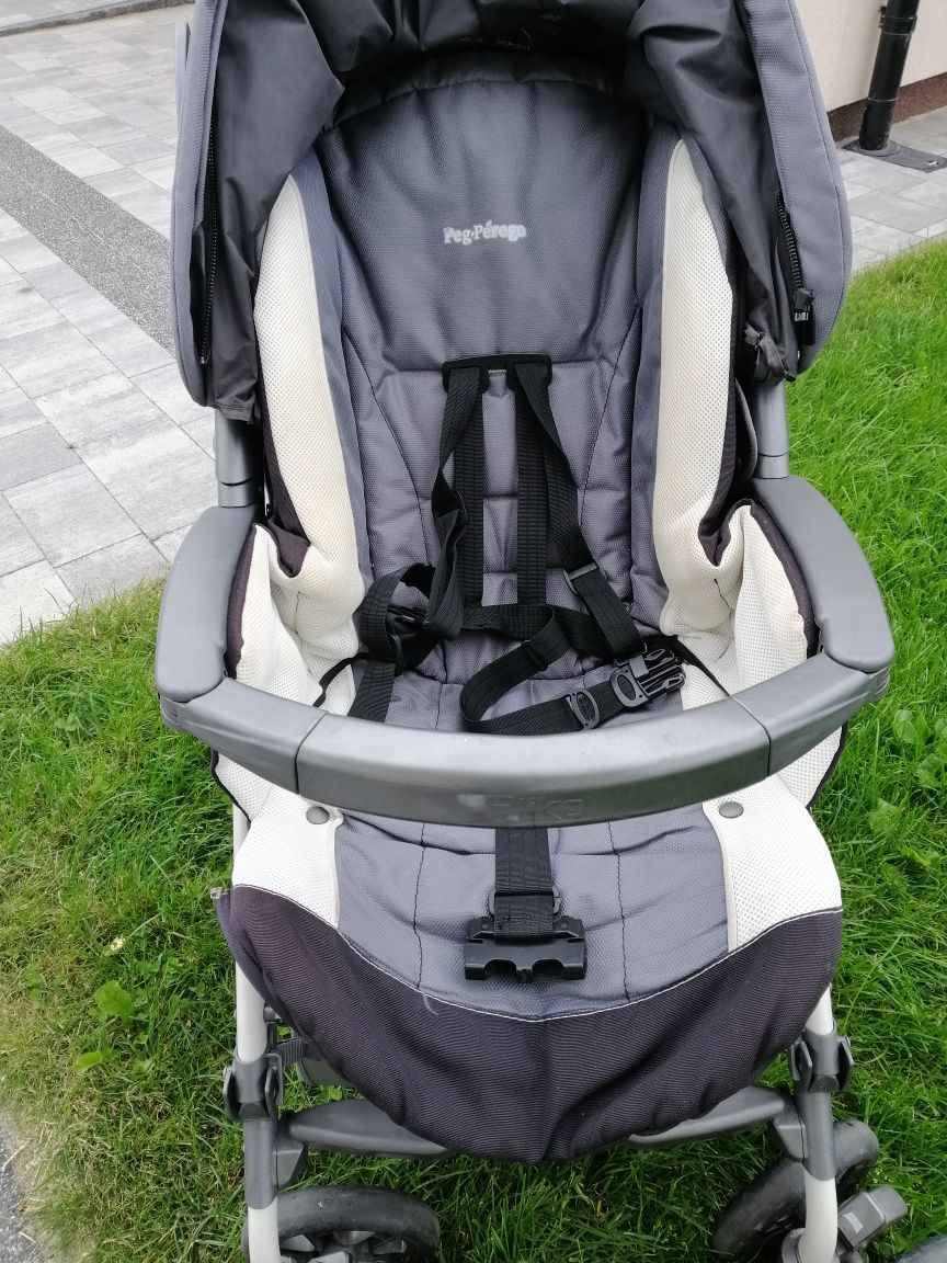 Spacerówka wózek Peg Perego Pliko P3 szary