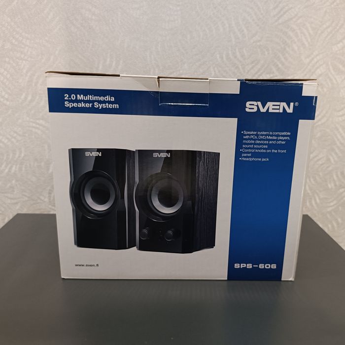 Колонки комп'ютерні 2.0 SVEN SPS-606