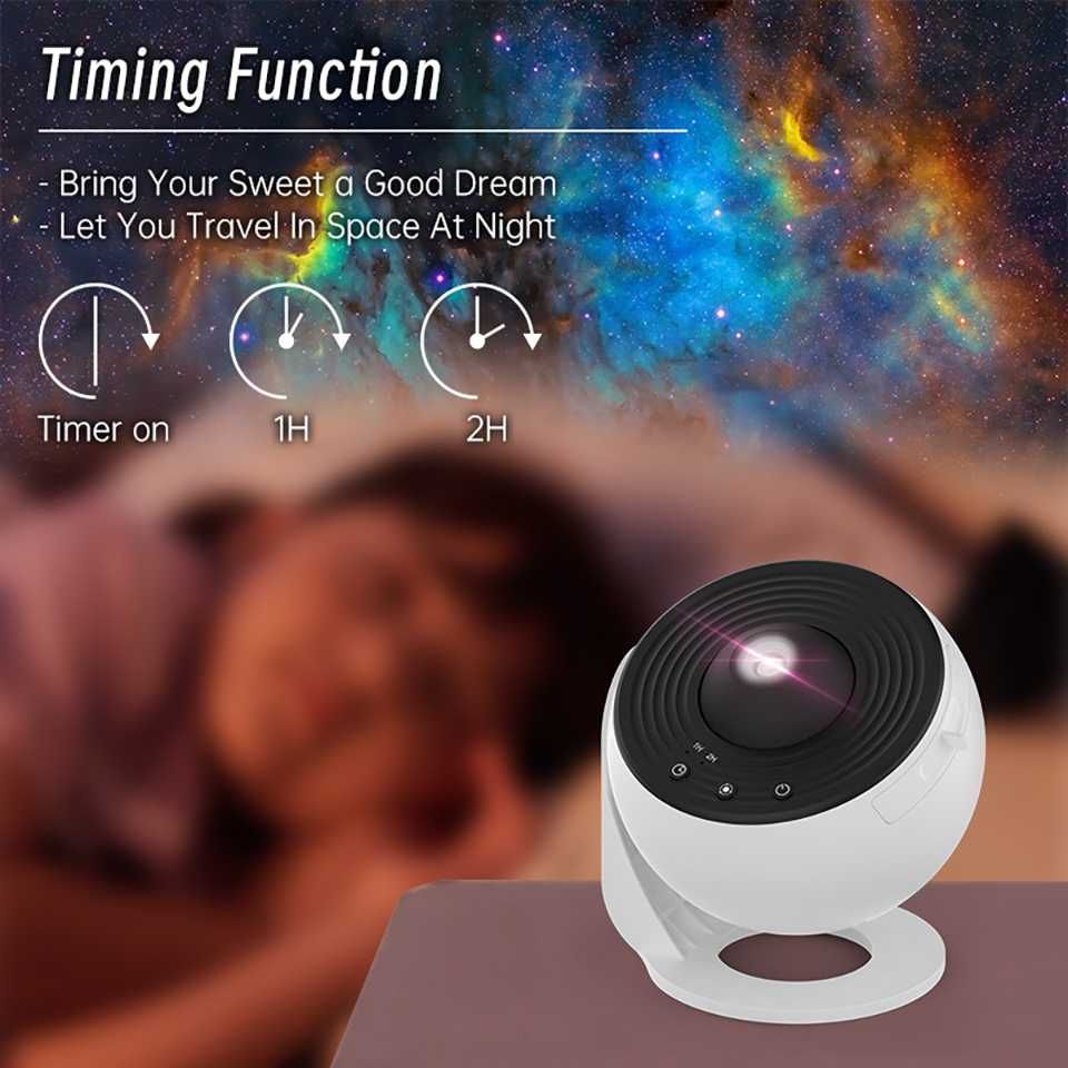 Projetor Starry Sky Night Light, para crianças