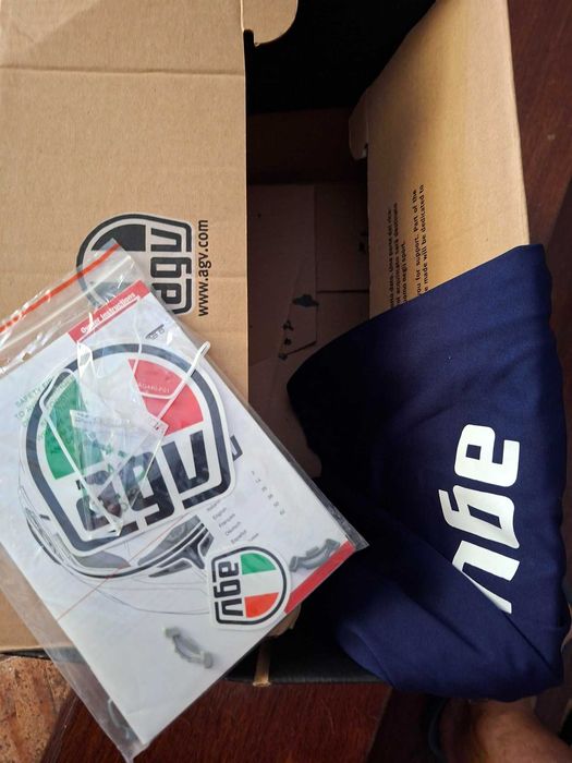 Capacetes Moto marca, AGV como novos.