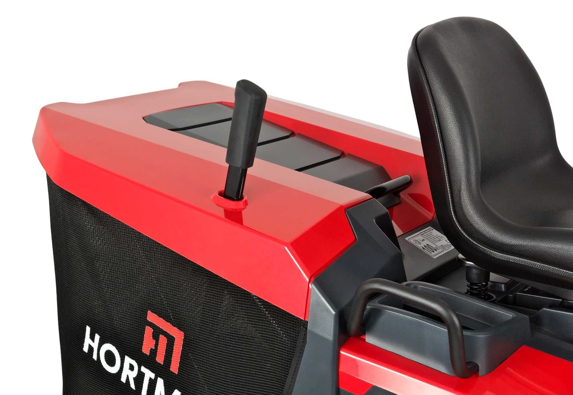 Traktorek HORTMASZ 586cc Loncin V2 POMPA HYDRO 18KM 102cm LCD+MYJKA