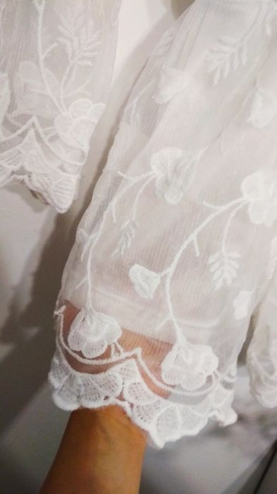 Kombinezon boho biały S