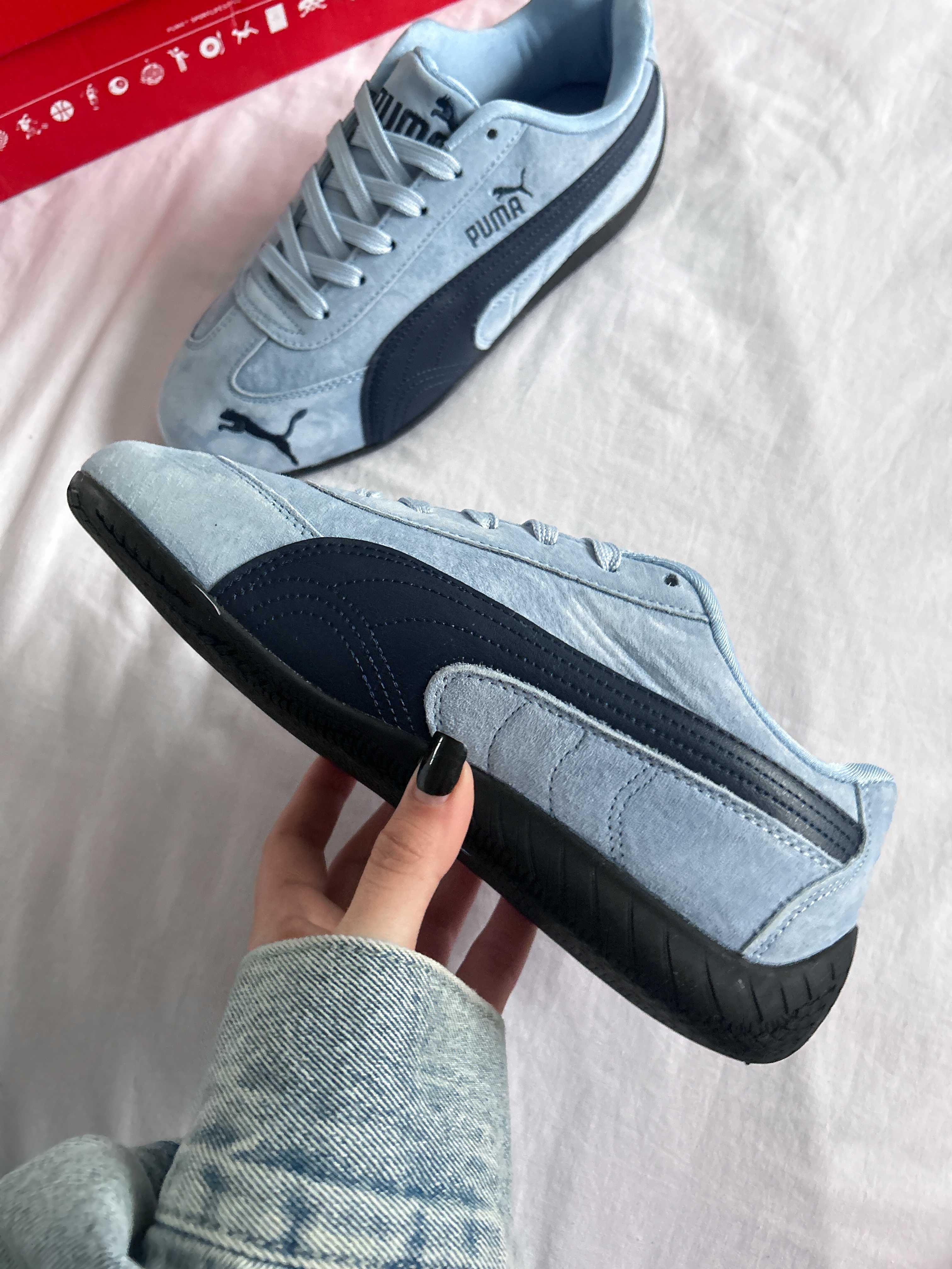 Puma Speedcat - світло сині - "Team Light Blue"