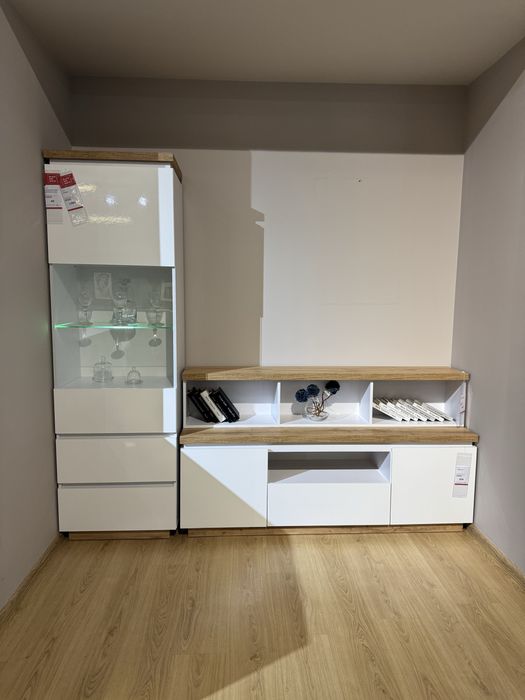 Zestaw mebli Erla rtv witryna szafka wiszaca