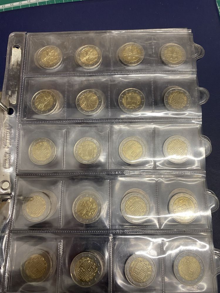 Moedas comemorativas 2euros TROCA
