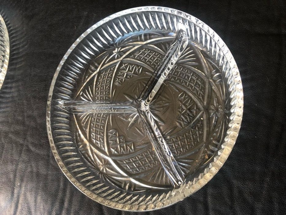 travessa de Natal e Pratos para  aperitivos