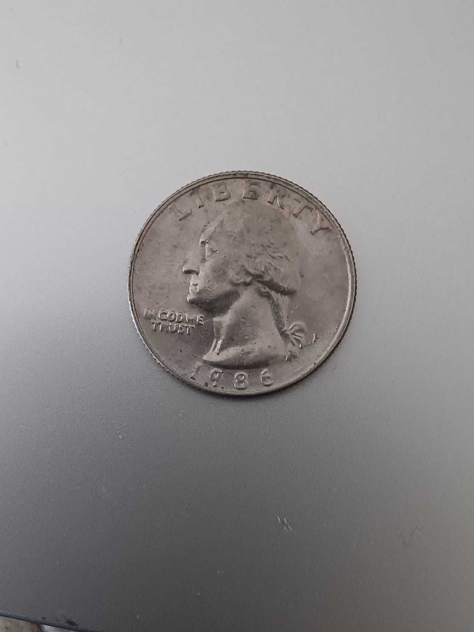 Quarter Dollar "P"- 1986