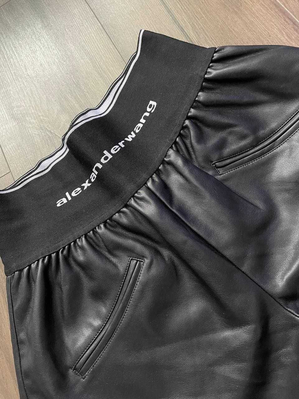 Наложка, Новые! Женские кожанные шорты Alexander Wang размер С-М
