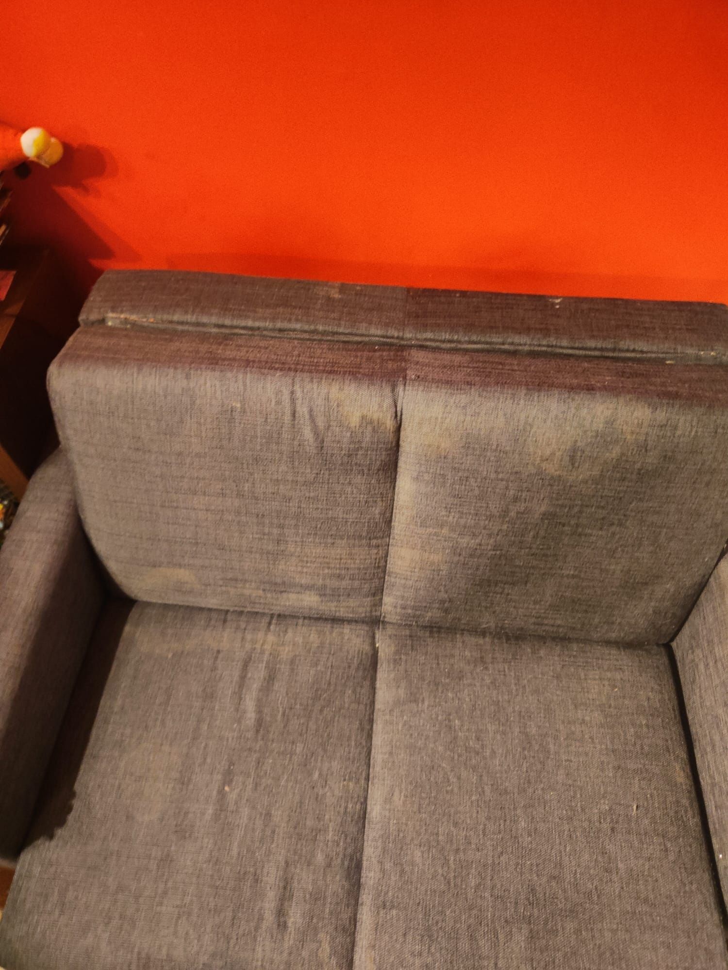 Kanapa szara używana tanio sofa