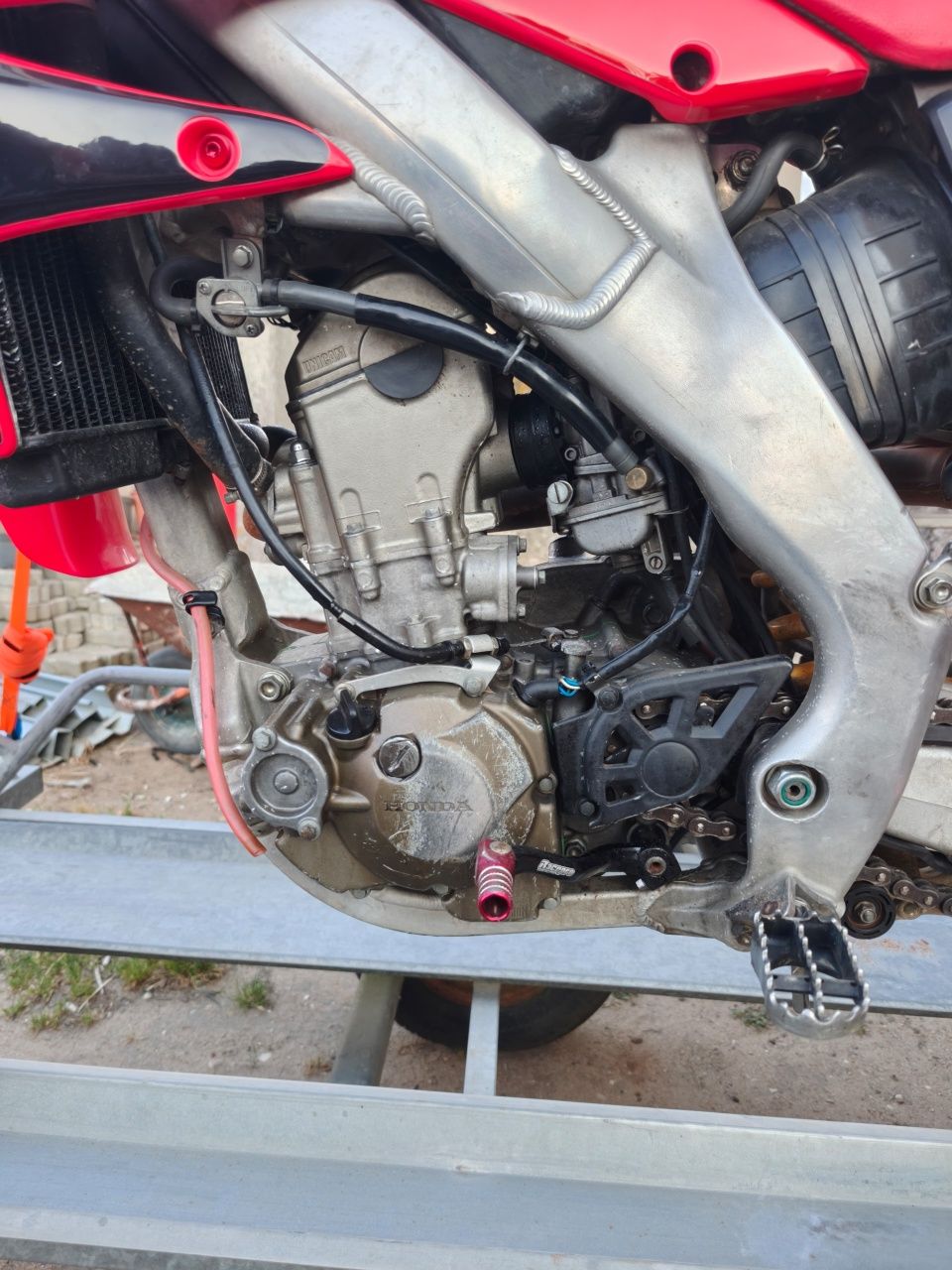 Honda Crf250r 2007 versão escapes, possibilidade de entrega Ler anúnci
