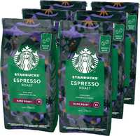 ZESTAW 6 STARBUCKS Espresso Roast, Dark Roast, Kawa Ziarnista 200g