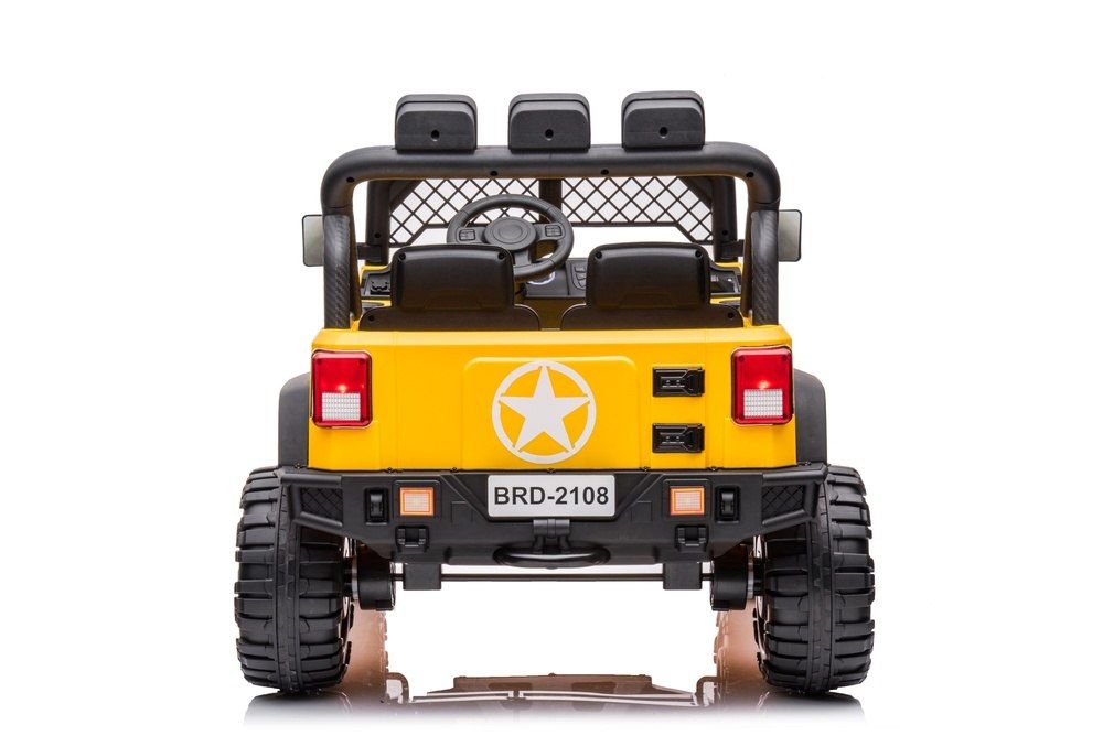 2x200W  +DwuOsobowy Auto jeep na akumulator Samochód dla dzieci Biały