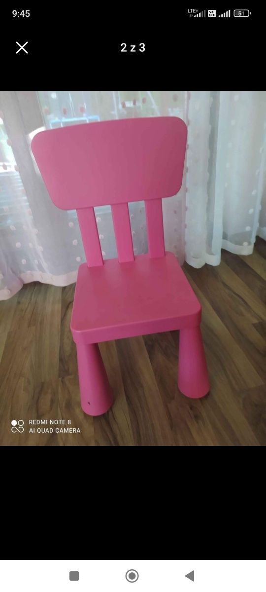 Krzesła dla dziecka