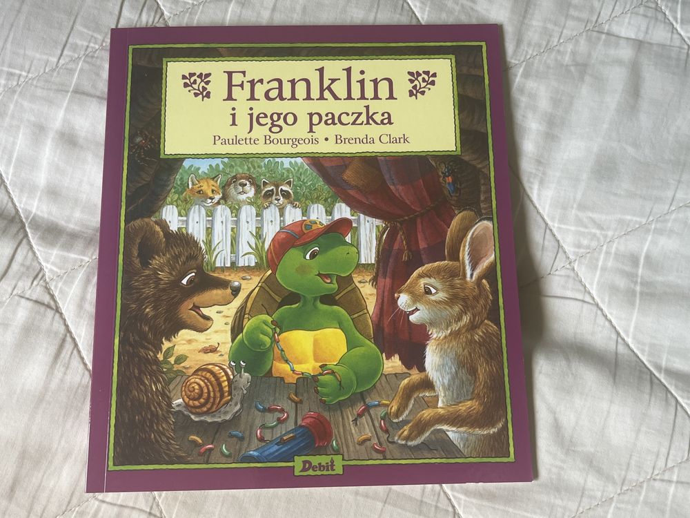 Franklin i jego paczka, ksiażeczka nowa
