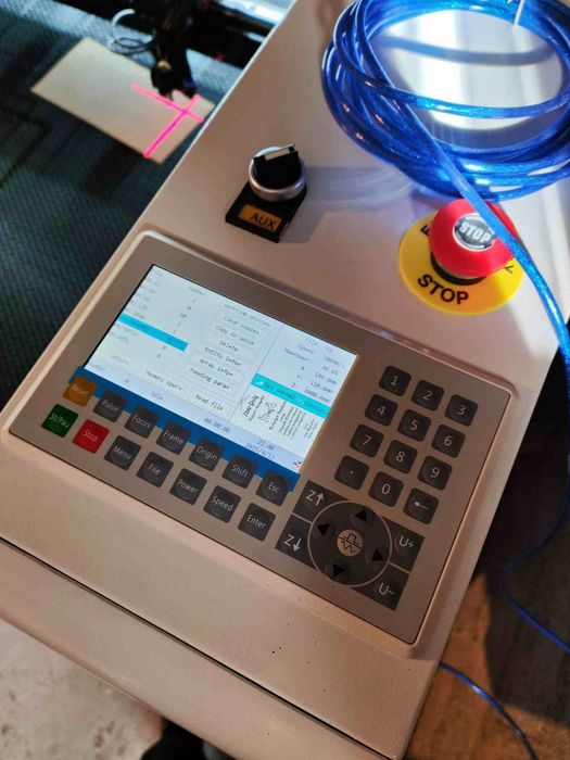 NOWY ploter laserowy laser grawer CO2 50x70 80W cięcie - na gwarancji