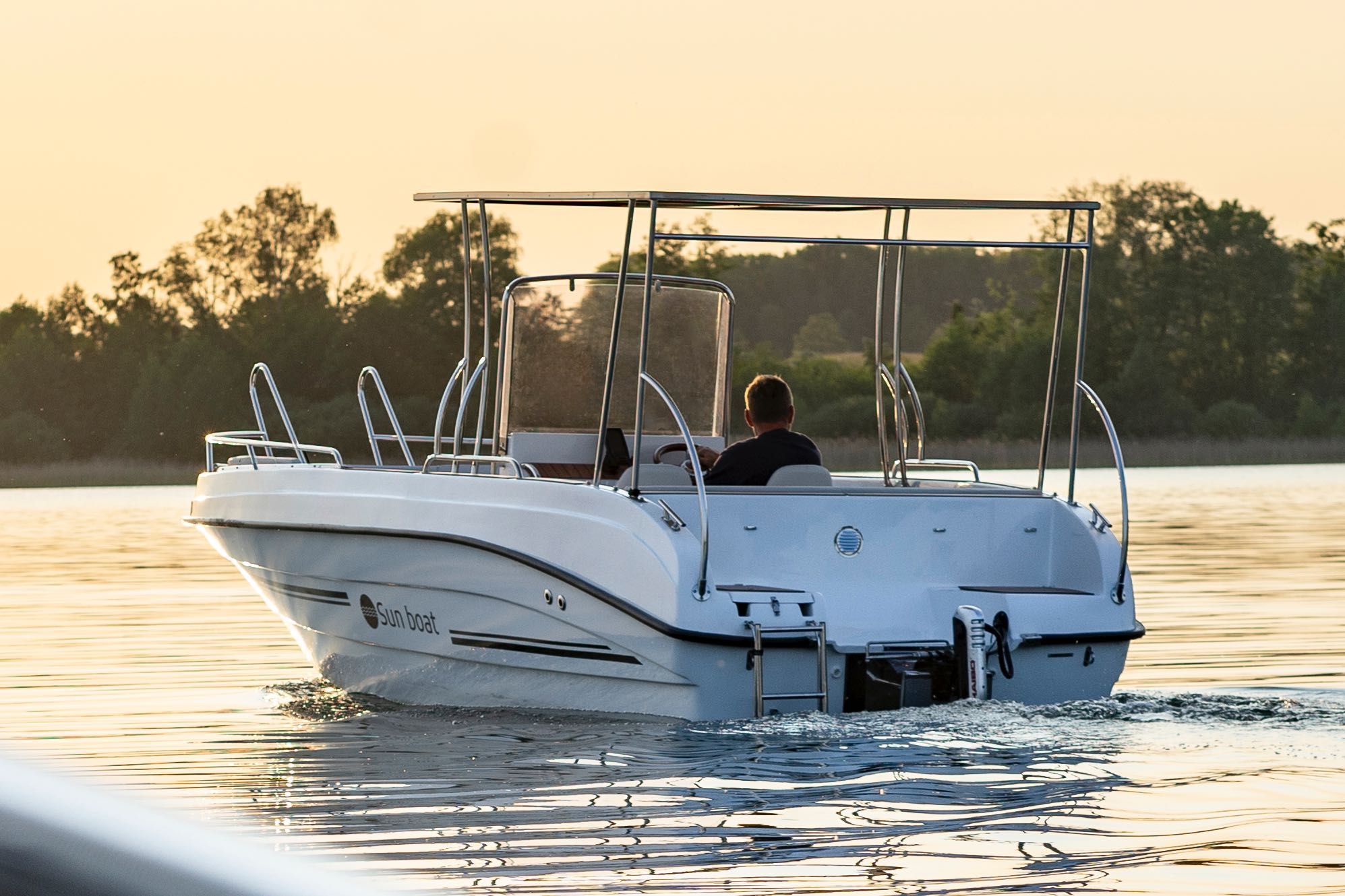 Ekskluzywna  Elektryczna Motorówka 600 Sun Boat